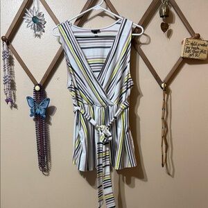 Torrid Multicolor Striped Top